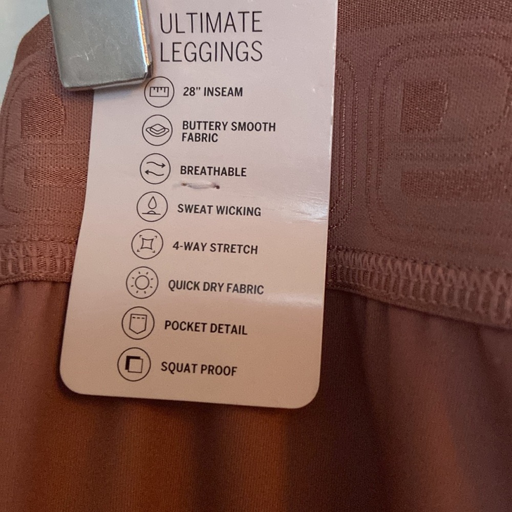 NWT PINK Victoria’s Secret XXL rose ombré leggings - Picture 8 of 10